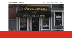 Desktop Screenshot of marcoujewelersofbelmont.com