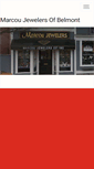 Mobile Screenshot of marcoujewelersofbelmont.com